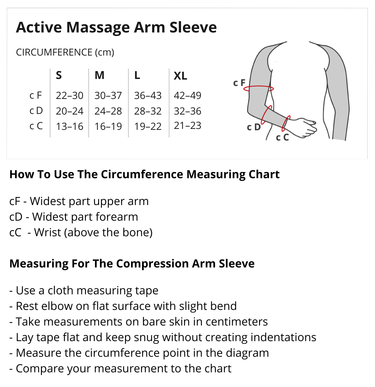 Solidea Active Massage Arm Sleeve