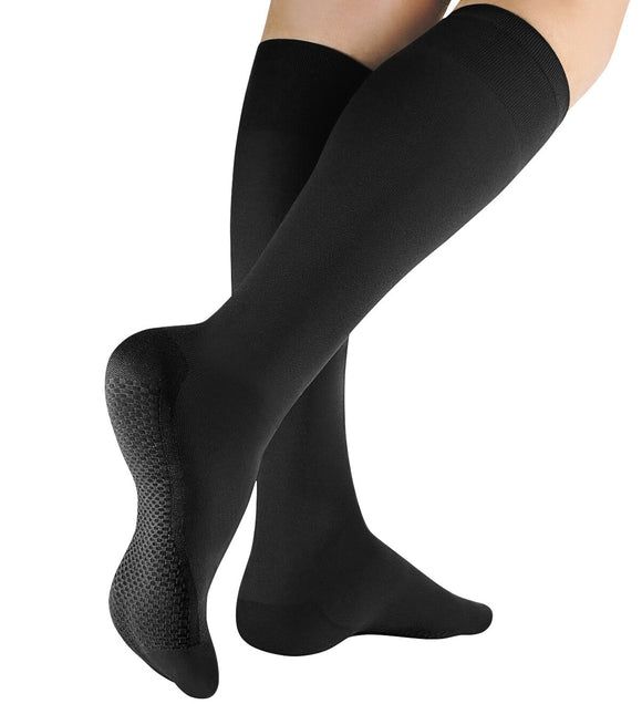 UNOPENED: Classic Compression Closed Toe Knee-High Socks - Solidea U.S.
