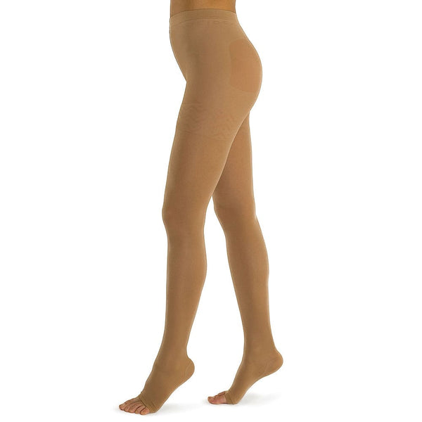 Compression Pantyhose - Wonder Model CCL 1 Open Toe 18/21 mmHg - Solidea U.S.