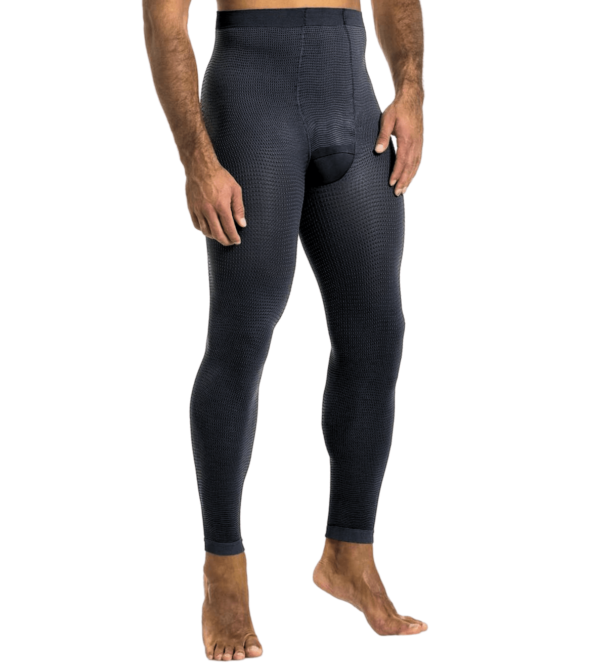 Elastic medical compression leggings unisex, compression 18