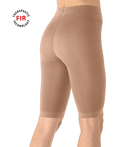 UNOPENED: Micromassage Red Wave Bermuda Compression Shorts 12/15 mmHg